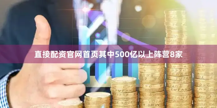 直接配资官网首页其中500亿以上阵营8家